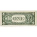 UNITED STATES OF AMERICA 1969 . ONE 1 DOLLAR BANKNOTE . ERROR . OUT OF ALIGNMENT ONE SIDE